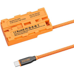 ZGCINE USB-C To NPF Dummy Battery Cable (PD-NPF)