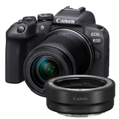 Canon EOS R10 Body + RF-S 18-150mm IS STM + EF-EOS R Adapter
