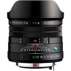 Pentax HD FA 31mm f/1.8 Limited Zwart