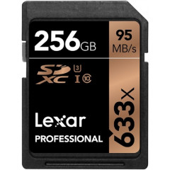 Lexar SDXC Pro 256GB 633X UHS1