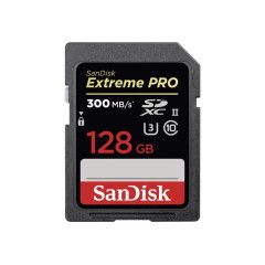 Sandisk SDXC Extreme Pro 128GB 300MB/s C10 UHS-II U3
