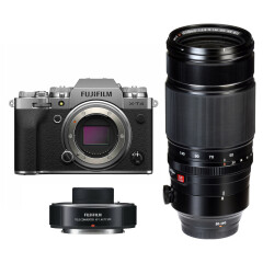 Fujifilm X-T4 Zilver + XF 50-140mm + XF 1.4X Teleconverter