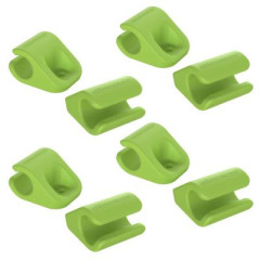 Allocacoc CableFix Groen - 8 Stuks