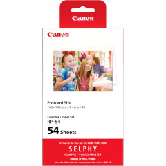 Canon RP-54 Ink Cassette/Paper Set