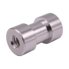 Caruba Spigot Adapter 1/4 inch Female 3/8 inch Female 28mm - Aluminium