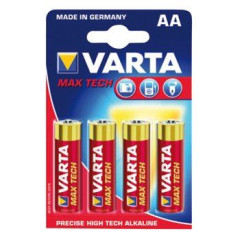 Varta 1500 PX Maxi Tech NR4706 AA 4-Pak batterijen