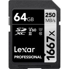 Lexar SDXC Professional 64GB 1667x UHS-II