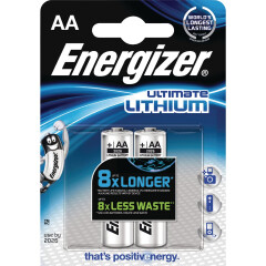 Energizer Lithium Batterij AA 1.5 V Ultimate 2-Blister