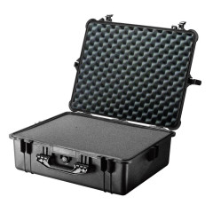 Peli Case 1600 Black 54,4x41,9x20cm (plukschuim interieur)