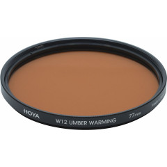 Hoya 77.0mm W12 Umber Warming