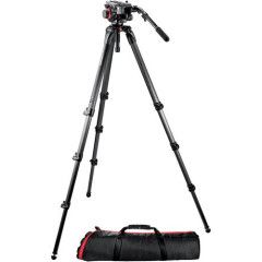 Manfrotto 504 Head +3-Stage Carbon Fiber