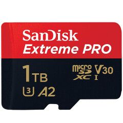 Sandisk MicroSDXC Extreme Pro 1TB 170mb + SD Adapter