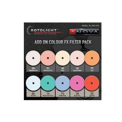 Rotolight 10-piece Add-On Colour FX Filter Pack voor Anova