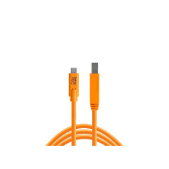 Tether Tools TetherPro USB-C - 3.0 Male B (4,6m oranje)