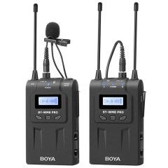 Boya BY-WM8 Pro-K1 UHF Duo Lavalier Microfoon Draadloos