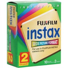 Fujifilm Instax Wide Colorfilm Glossy 10x2 pak