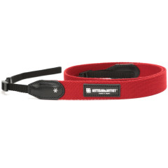 Artisan & Artist ACAM 110A Acrylic Camera Strap Red