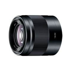 Sony 50mm f/1.8 OSS E-mount Zwart