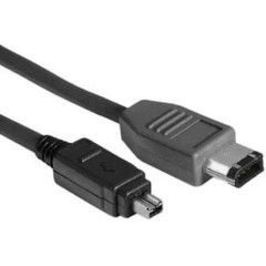 Hama Firewire Kabel 4-pin/6-pin plug 2m