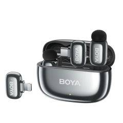 Boya Mini 2-01 (Grey) 1X RX USB-C + 1X RX Lightning + 2X TX