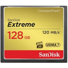 Sandisk CF 128GB Extreme 120MB/s 85MB write UDMA 7