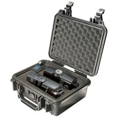 Peli™ (Protector) Case 1200 Black 23,5x18,1x10,5cm (plukschuim interieur)
