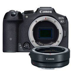 Canon EOS R7 Body + EF-EOS R Adapter