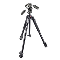 Manfrotto MK190X3-3W Alu Kit Incl. 804RC2 Pan/Tilt Head