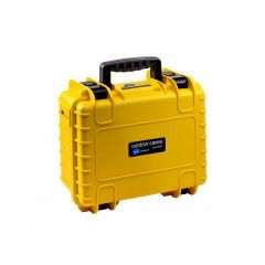 B&W Outdoor Cases Type 3000 - Geel met Vakverdeler