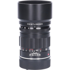 Tweedehands Voigtlander APO Skopar 90mm f/2.8 VM Leica M-mount objectief Zwart CM0227