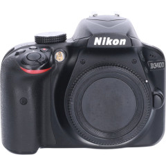Tweedehands Nikon D3400 Body Zwart CM0296