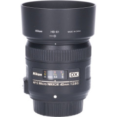 Tweedehands Nikon AF-S 40mm f/2.8G DX Micro CM0408