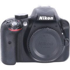 Tweedehands Nikon D3300 body zwart CM0420