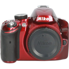 Tweedehands Nikon D3200 Body Rood CM0425