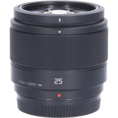 Tweedehands Panasonic Lumix G 25mm f/1.7 - Zwart CM0498