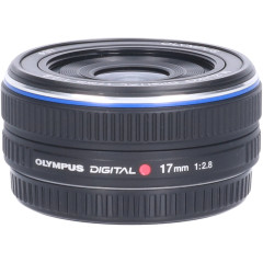 Tweedehands Olympus M.Zuiko Digital 17mm f/2.8 Pancake - Zwart CM0656