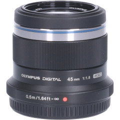 Tweedehands Olympus M.Zuiko Digital ED 45mm f/1.8 - Zwart CM0658