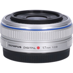 Tweedehands Olympus M.Zuiko Digital 17mm f/2.8 Pancake - Zilver CM0700