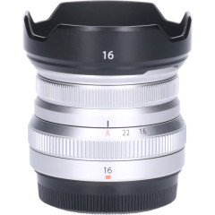 Tweedehands Fujifilm XF 16mm f/2.8 R WR silver CM1046