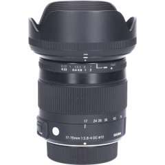Tweedehands Sigma 17-70mm f/2.8-4.0 DC OS HSM Macro Contemporary Nikon CM1928