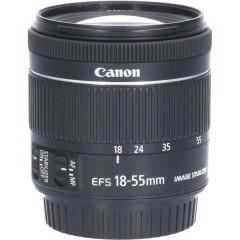 Tweedehands Canon EF-S 18-55mm f/4-5.6 IS STM CP CM2394