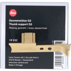 Tweedehands Leica Q3 Thumb Support - Messing CM2457