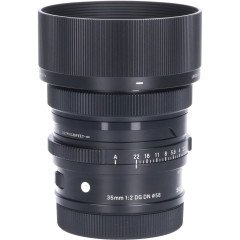 Tweedehands Sigma 35mm f/2.0 DG DN Contemporary Leica L CM2835