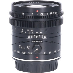 Tweedehands TTArtisan Tilt 50mm f/1.4 for Canon R-Mount CM2889