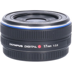 Tweedehands Olympus M.Zuiko Digital 17mm f/2.8 Pancake - Zwart CM3008