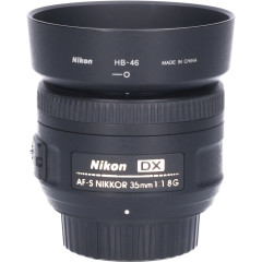 Tweedehands Nikon AF-S 35mm f/1.8G DX CM3140