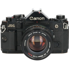 Tweedehands Canon A-1 + Canon FD 50mm f/1.4 SSC CM3169