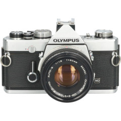 Tweedehands Olympus OM-1 + Olympus Auto-S Zuiko 50mm f/1.8 CM3216