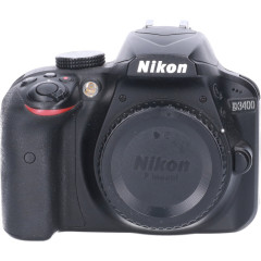 Tweedehands Nikon D3400 Body Zwart CM3276