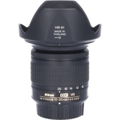 Tweedehands Nikon AF-P 10-20mm f/4.5-5.6G VR CM3277